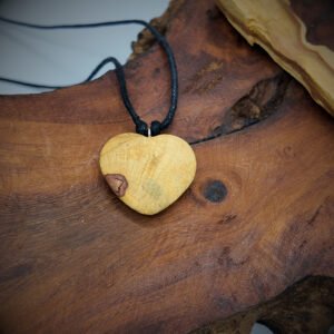 Palo Santo Heart Pendant